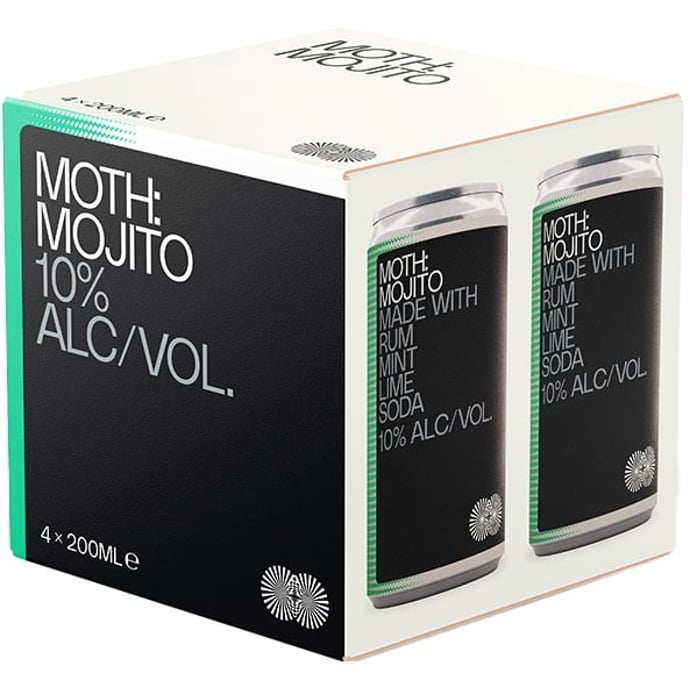 Moth Drinks Mojito 4pk