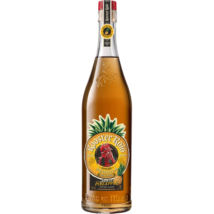 Rooster Rojo Pineapple Infused Anejo Tequila