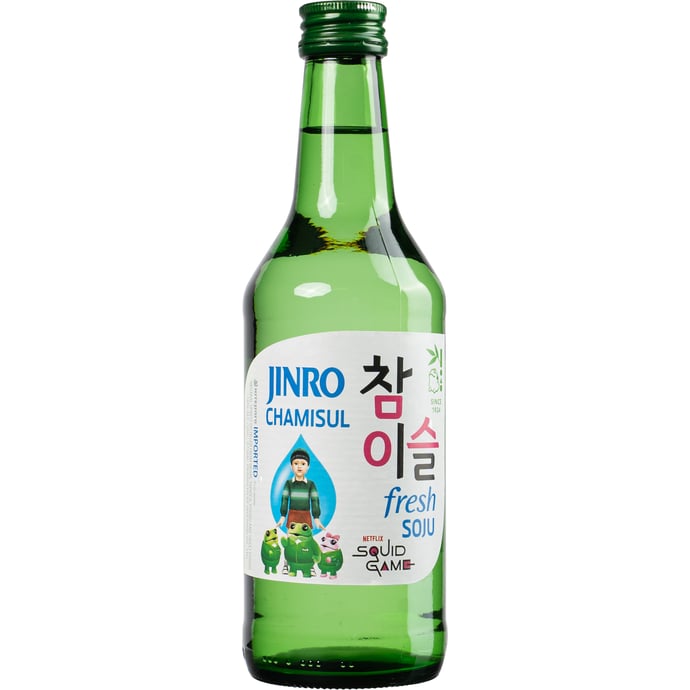 Jinro Chamisul Soju Fresh 16% Squid Games LTO