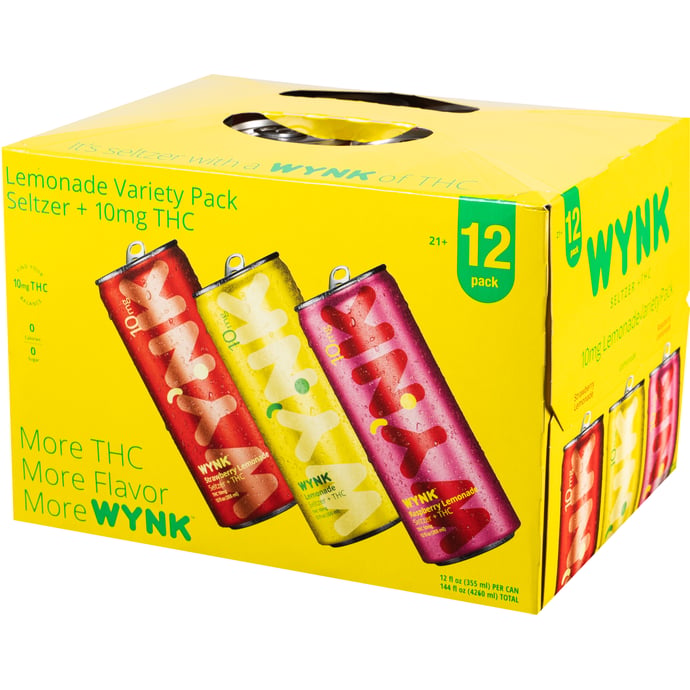 Wynk Lemonade Variety Pack 10mg THC