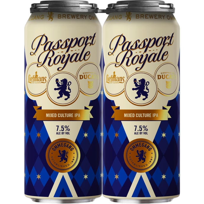 Ommegang Passport Royale collaboration with Liefmans and Ducato