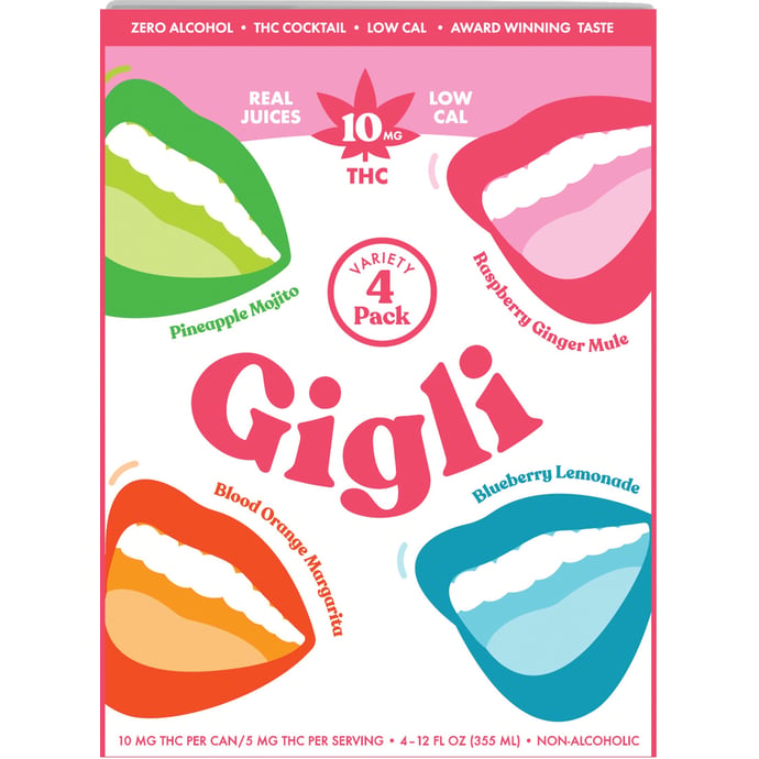 Gigli Cocktail Variety 10mg THC
