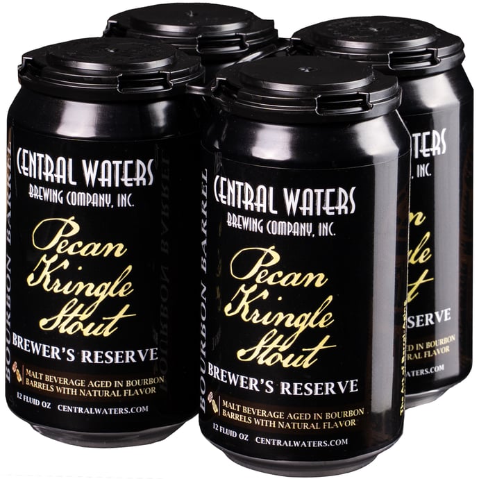 Central Waters Bourbon Pecan Kringle Stout