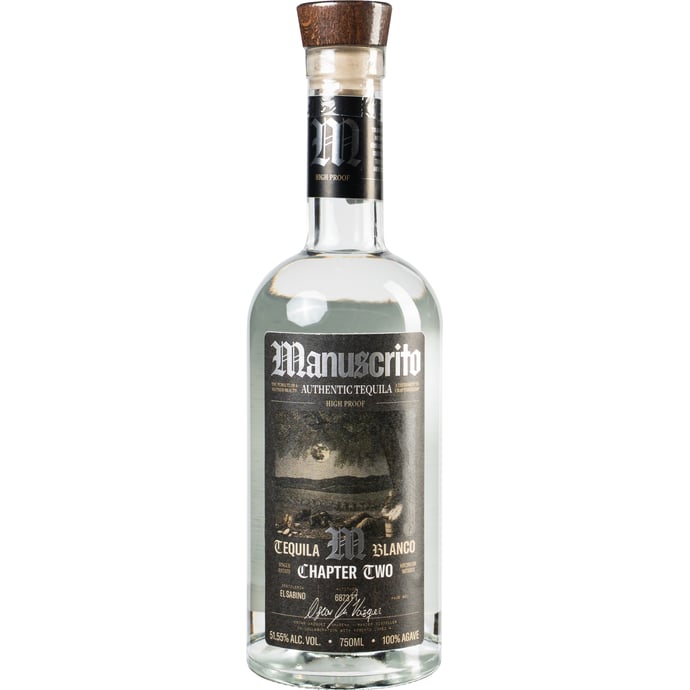 Manuscrito Tequila Chapter Two High Proof Blanco
