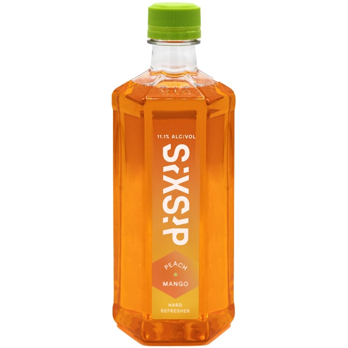 Sixsip Hard Refresher Peach Mango