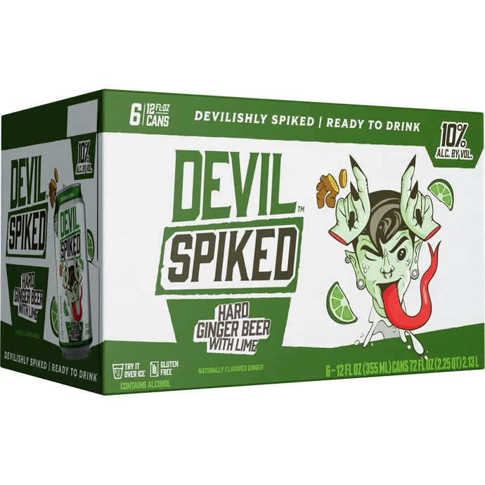 Devil Spiked Hard Ginger Beer with Lime