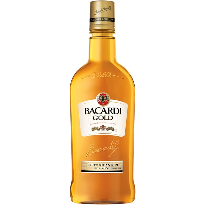 Bacardi Gold Rum PET Bottle