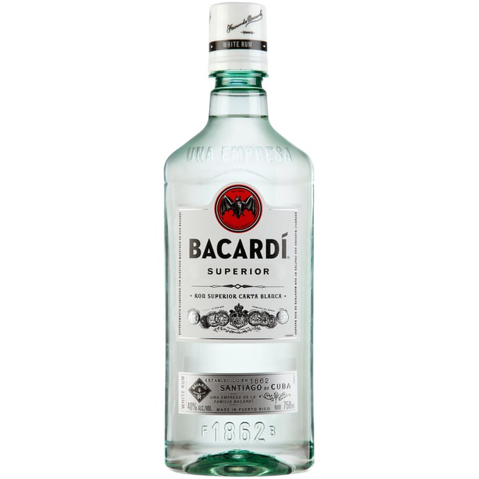 Bacardi Superior Rum PET Bottle