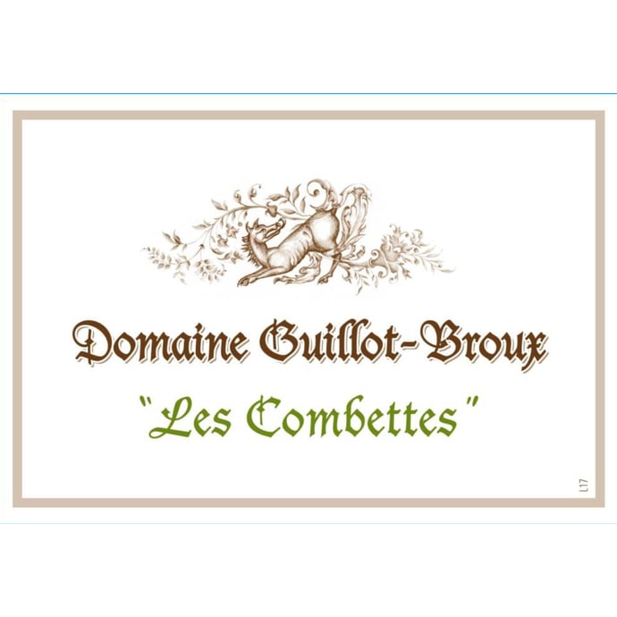 Domaine Guillot Broux Macon Chardonnay Les Combettes 2023