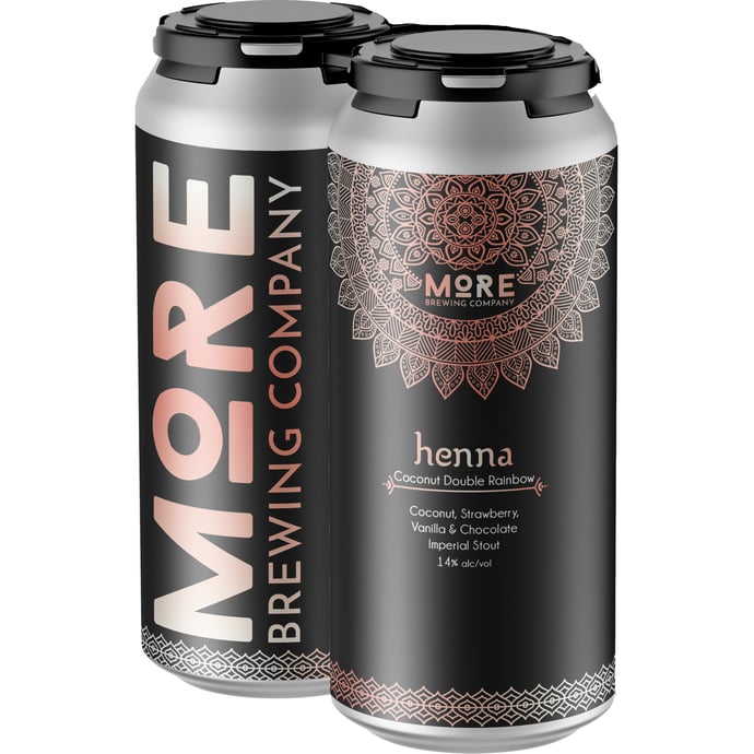 More Brewing Henna Coconut Double Rainbow