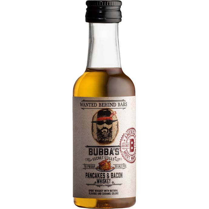 Bubba's PB Pancakes & Bacon Whiskey