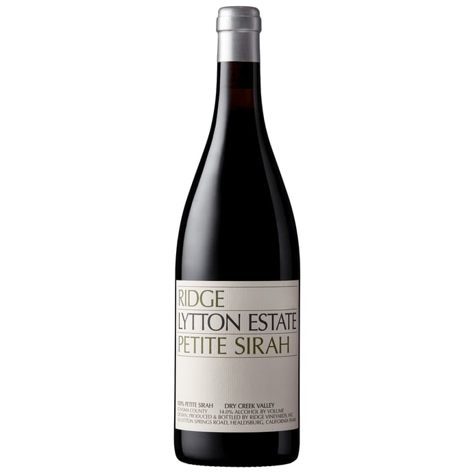 Ridge Vineyards Petite Sirah Lytton Estate Dry Creek Valley 2022