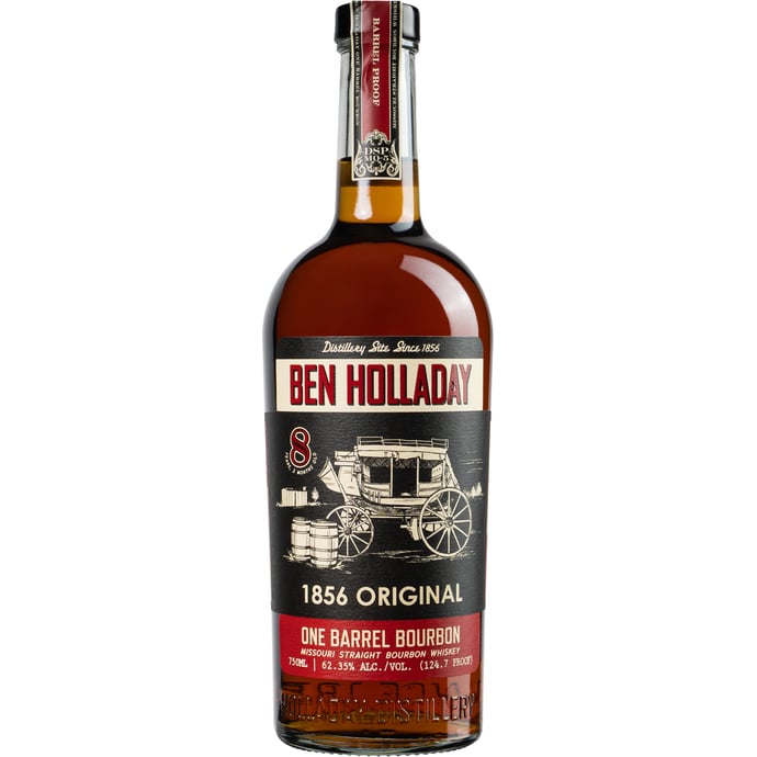 Ben Holladay Missouri Bourbon 8 year old One Barrel Missouri Straight Bourbon