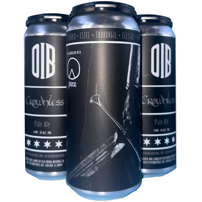 Old Irving Crownless collaboration with Piece Brewery