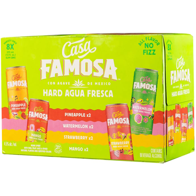 Casa Famosa Agave Variety 8 Pack Can