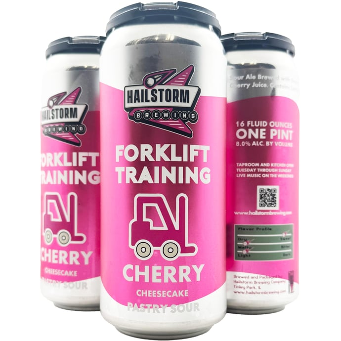 Hailstorm Forklift Training Cherry Cheesecake