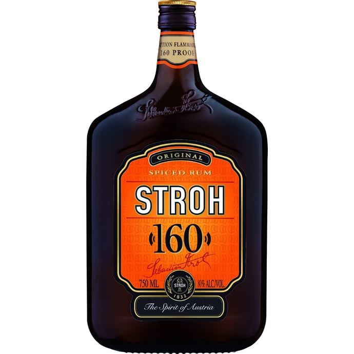Stroh Original 160 Proof Rum