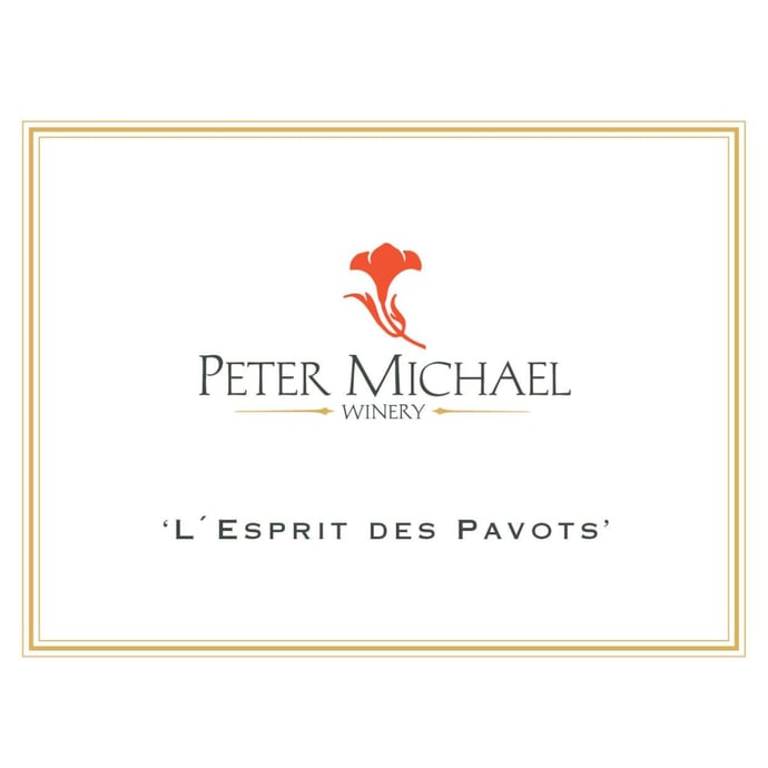 Peter Michael L'Esprit des Pavots 2022