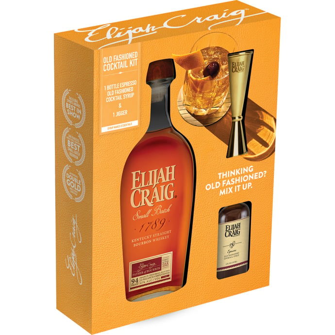 Elijah Craig Small Batch Bourbon Gift Set