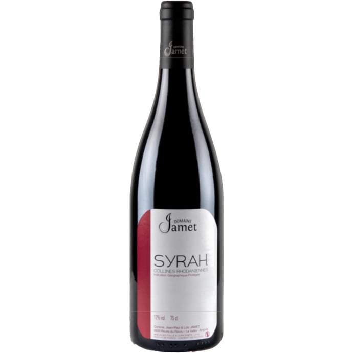 Domaine Jamet Syrah Collines Rhodaniennes 2023