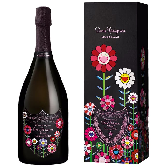 Dom Perignon Rose Takashi Murakami Gift Box 2010