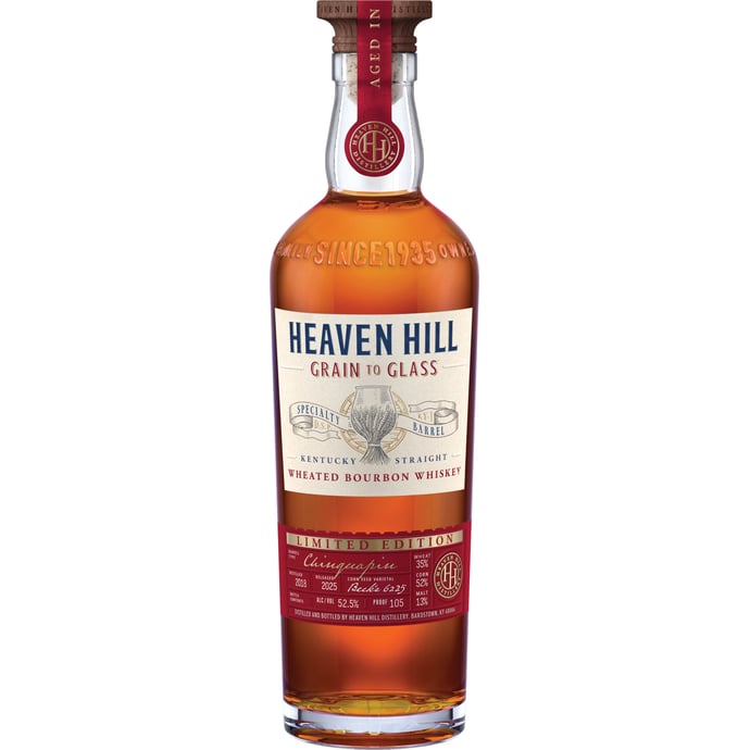 Heaven Hill Grain to Glass Kentucky Straight Wheated Bourbon Chinquapin Oak Finish