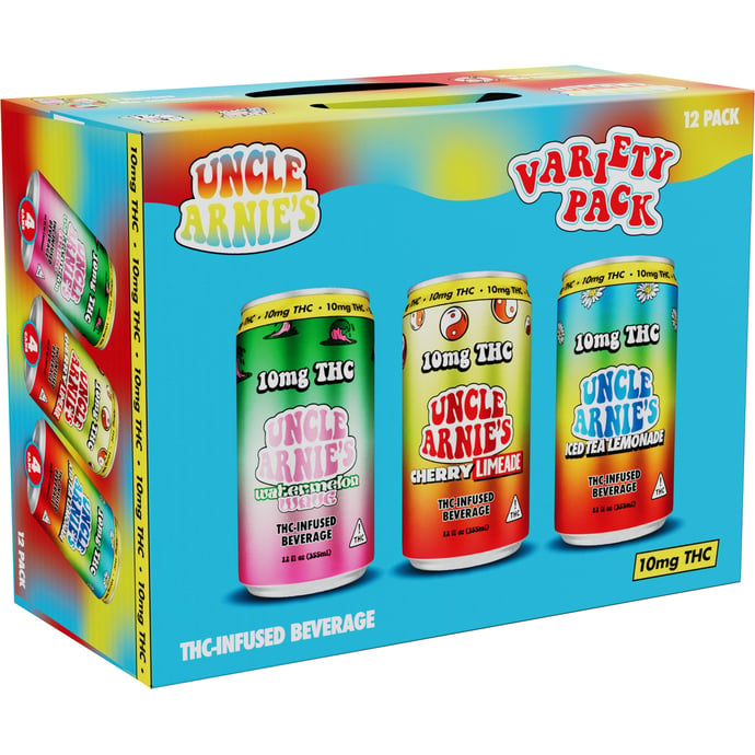 Uncle Arnie's Variety Pack 10mg THC