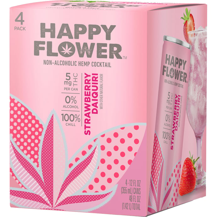 Happy Flower Strawberry Daquiri 5MG THC