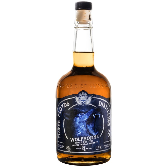 Three Floyds Distilling Wolfborne Malted Wheat Whiskey
