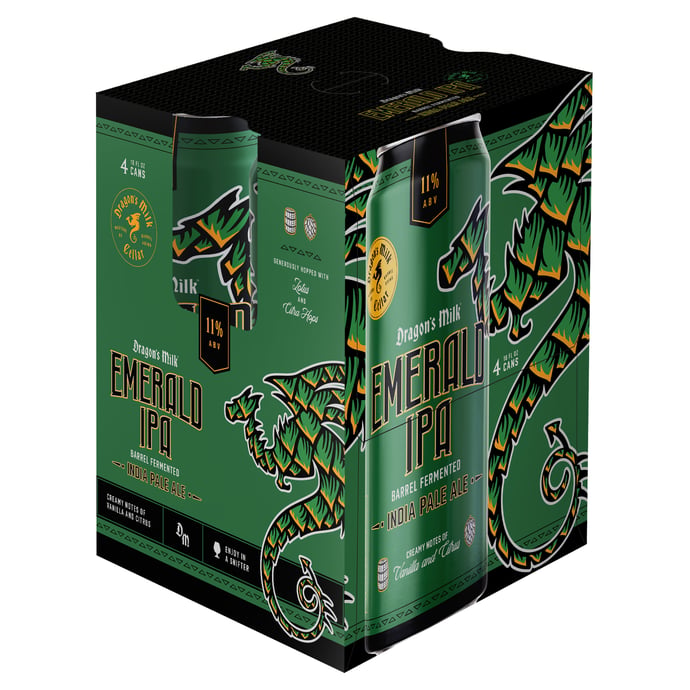 New Holland Dragon's Milk Emerald IPA