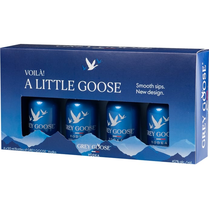 Grey Goose Vodka Aluminum 4pk