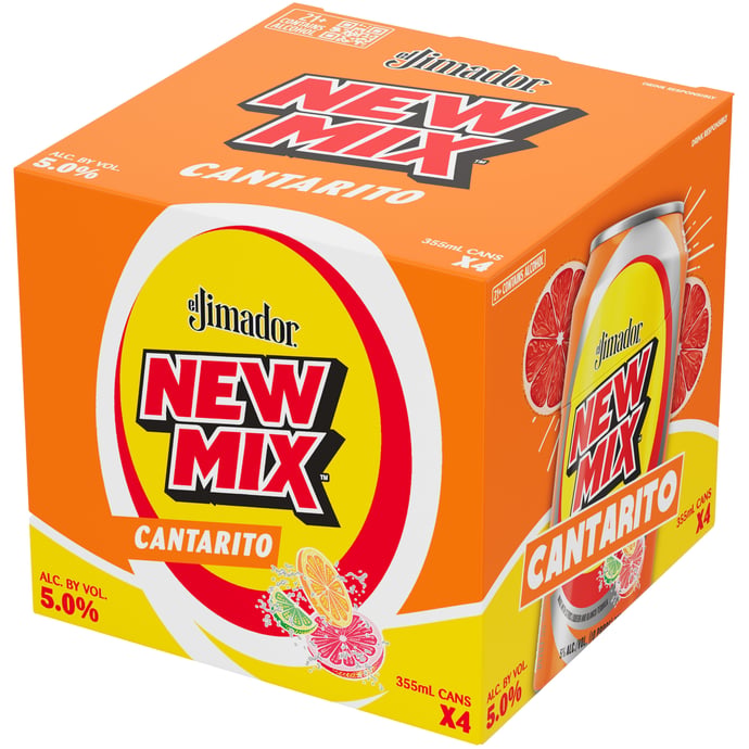 El Jimador New Mix Cantarito 4 Pack Cans