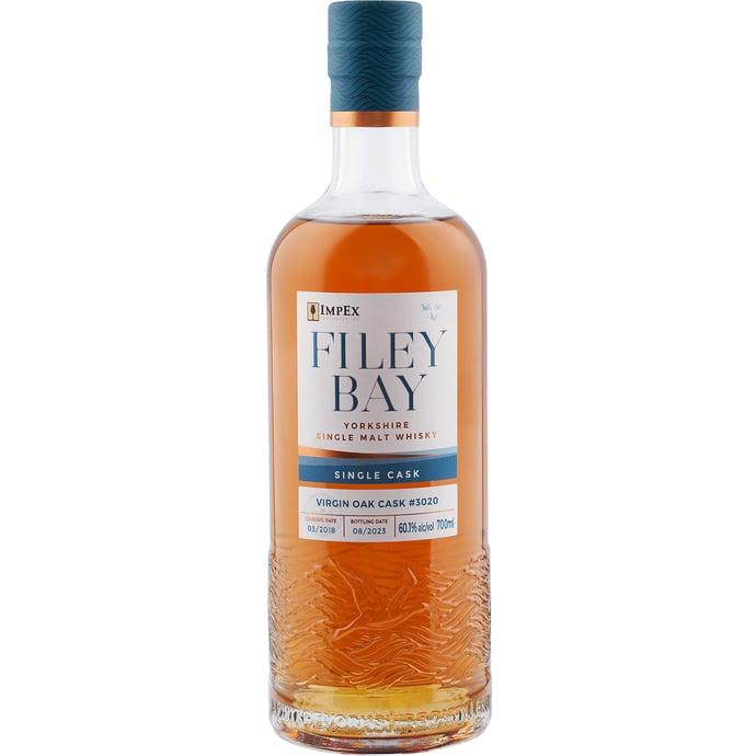 Filey Bay Virgin Oak Barrel # 3020 Yorkshire Single Malt