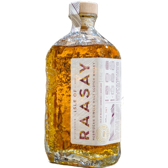 Isle of Raasay Distillery Peated Malt ex Colombian Oak Cask # 21/212