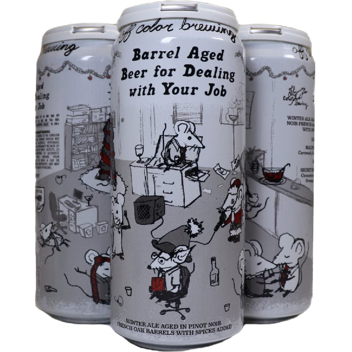 Off Color Barrel Aged Beer for Dealing with Your Job