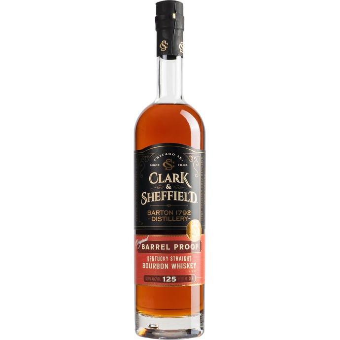 Clark & Sheffield Original Barrel Proof Bourbon Binny's Handpicked
