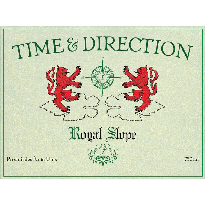 Time & Direction Old School Syrah 2022