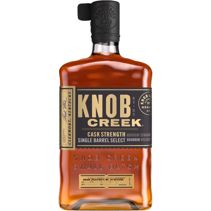 Knob Creek Bourbon Urlacher's No. 54 Reserve Cask Strength Single Barrel # 22306