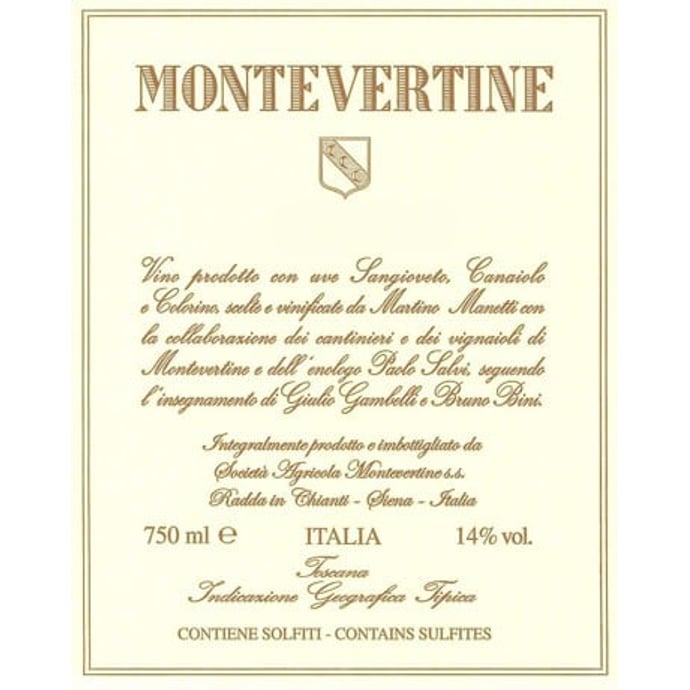 Montevertine Toscana Rosso 2022