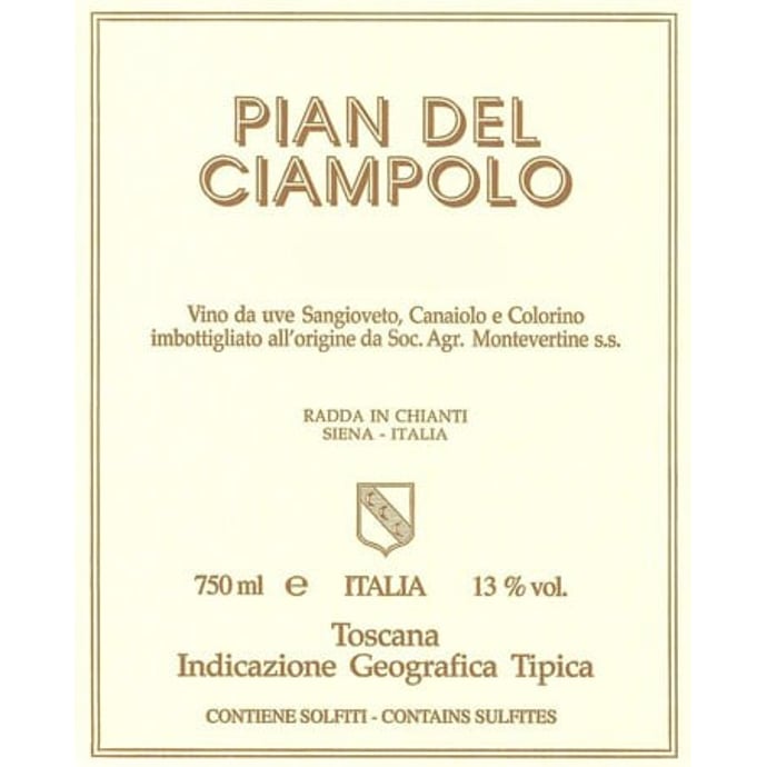 Montevertine Pian del Ciampolo Toscana Rosso 2023