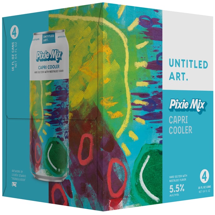Untitled Art Pixie Mix Capri Cooler
