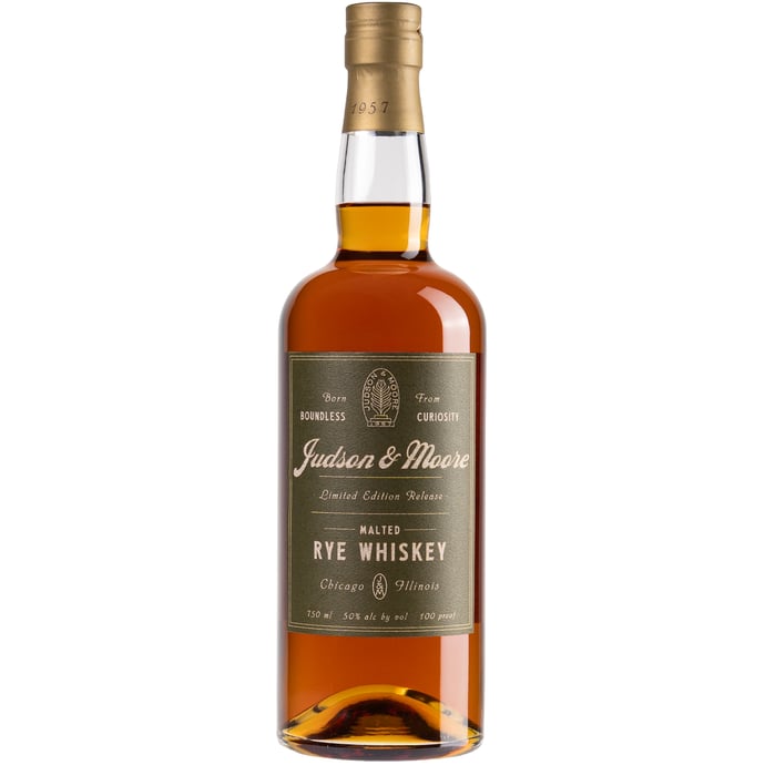 Judson & Moore 5 year old Malted Rye Whiskey Limited Release 2025