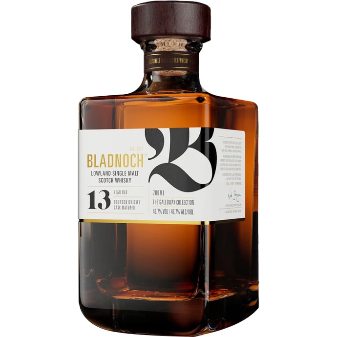 Bladnoch 13 year old ex Bourbon Cask Matured Lowland Single Malt