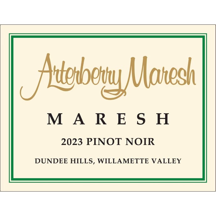 Arterberry Maresh Pinot Noir Maresh Vineyard 2023