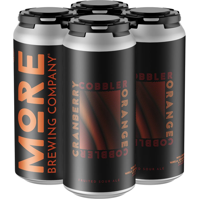 More Brewing Cranberry Orange Cobbler