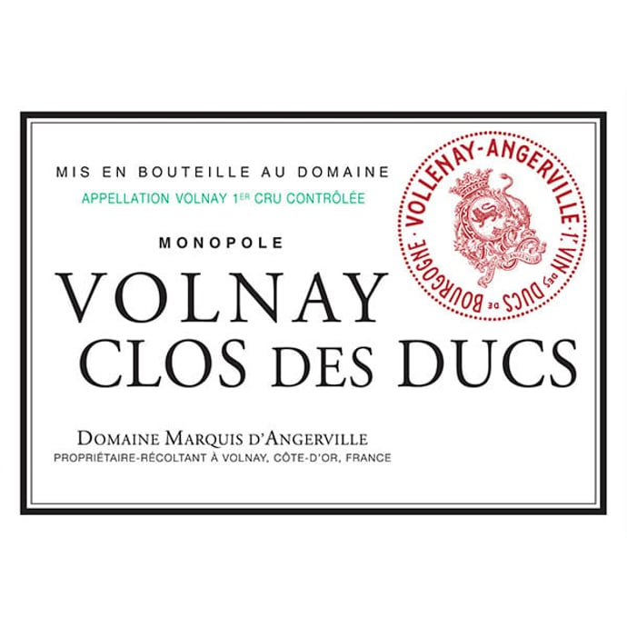 Domaine Marquis d'Angerville Volnay Clos des Ducs 2023
