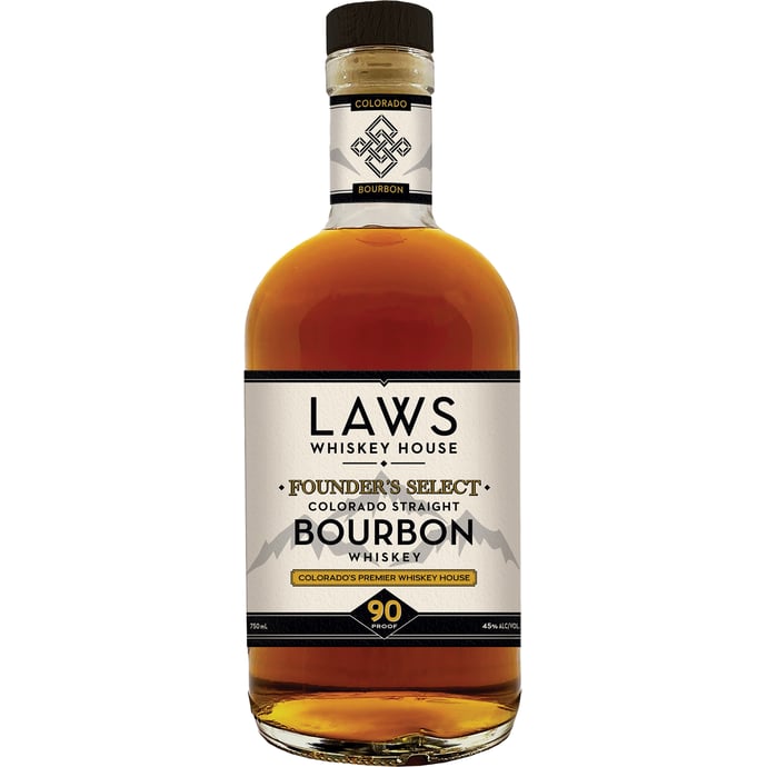 Laws Whiskey House Founders Select Straight Bourbon Whiskey