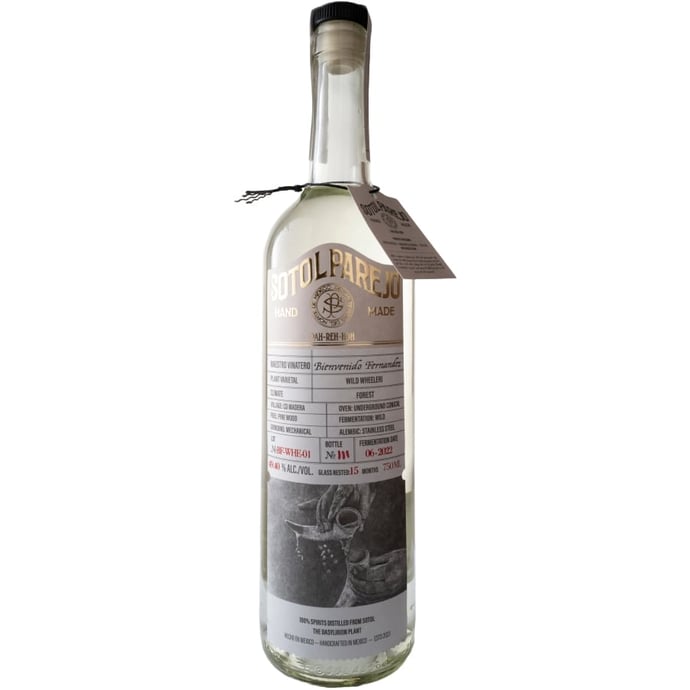 Parejo Bienvenido Fernandez Sotol Wheeleri