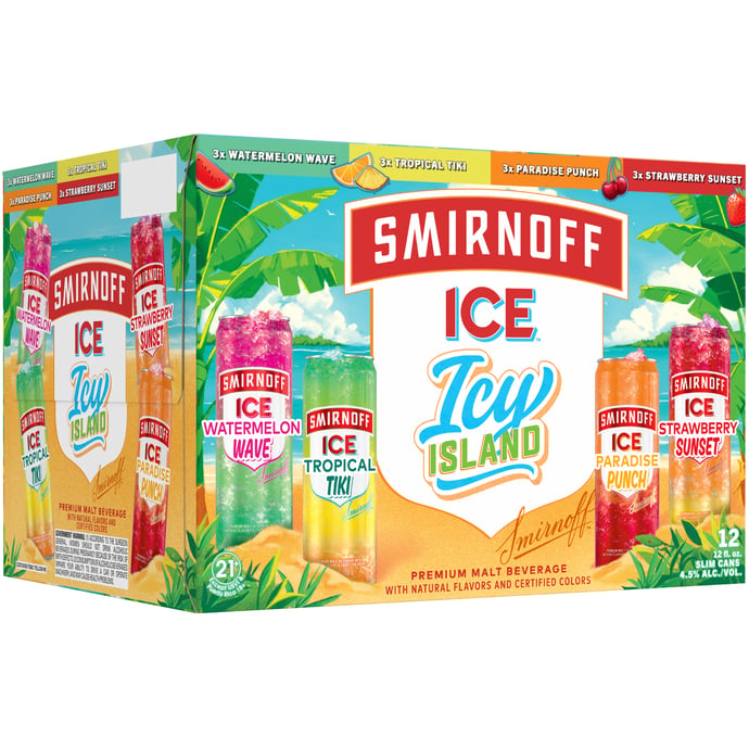 Smirnoff Ice Icy Island Variety
