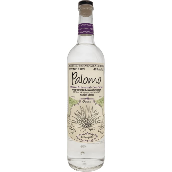 Palomo Mezcal Artesanal con Cacao